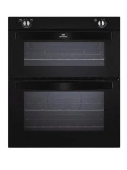 New World Nw701Do 70Cm Built Under Fanned Electric Double Oven - Black